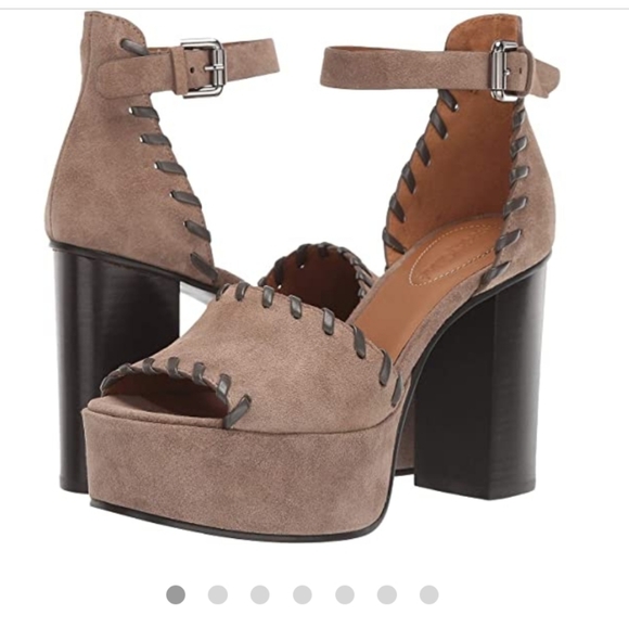 See By Chloe Shoes - See by Chloé Platform Heels in Taupe